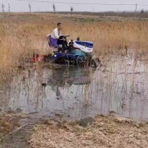 深水田打浆机带农具水田犁地耕地机多功能田园管理机