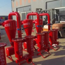 压模式离心双网过滤器节水灌溉泥砂过滤器加厚钢板