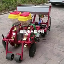 多功能施肥起垄铺膜覆土振压播种机单缸多缸拖拉机都可以用