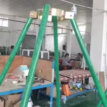 树木支撑大棚立柱葡萄冬爪丝瓜架立杆玻璃纤维管农业包毡玻管