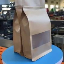 食品级复合型八边封开窗纸袋各种尺寸可定制