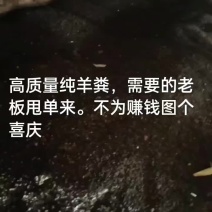 高质量有机纯羊粪蛋