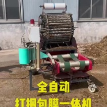 全自动打捆包膜一体机，青储包膜机，储存青储包膜机，代替青
