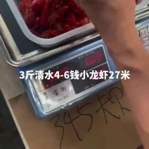 3斤清水4-6钱小龙虾27元，包邮到家，清水小龙虾可以做