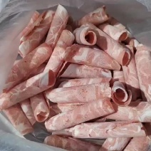 【原切0添加】清真纯干羊肉卷砖涮羊肉片火锅餐饮