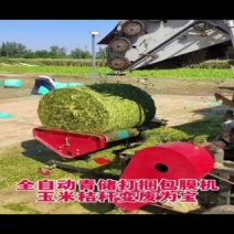 全自动青储皇储打捆包膜一体机