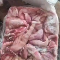 猪花肠头冲开的