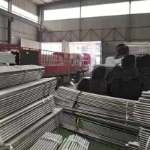 热镀锌椭圆管暖棚装车