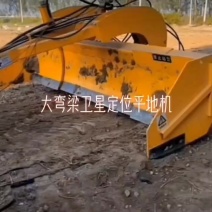 新款卫星平地机农田果园大棚专用激光系统平地土地整平刮平机