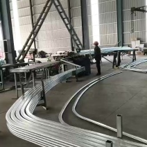 天津大棚管厂全国发货椭圆管折弯加工