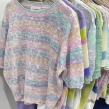 品牌女士针织短袖几百件