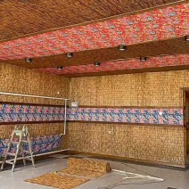 山东苇帘工艺品