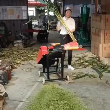 家禽养殖多功能铡草机