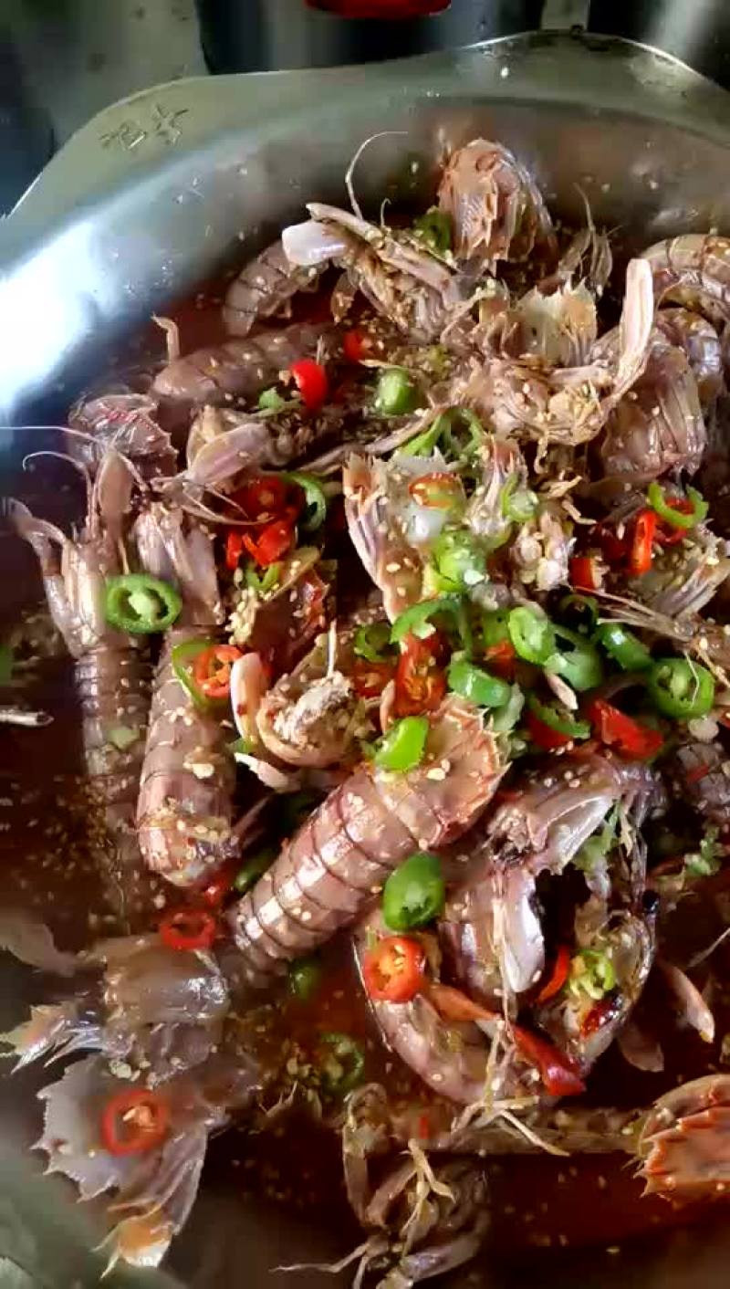 椒盐皮皮虾