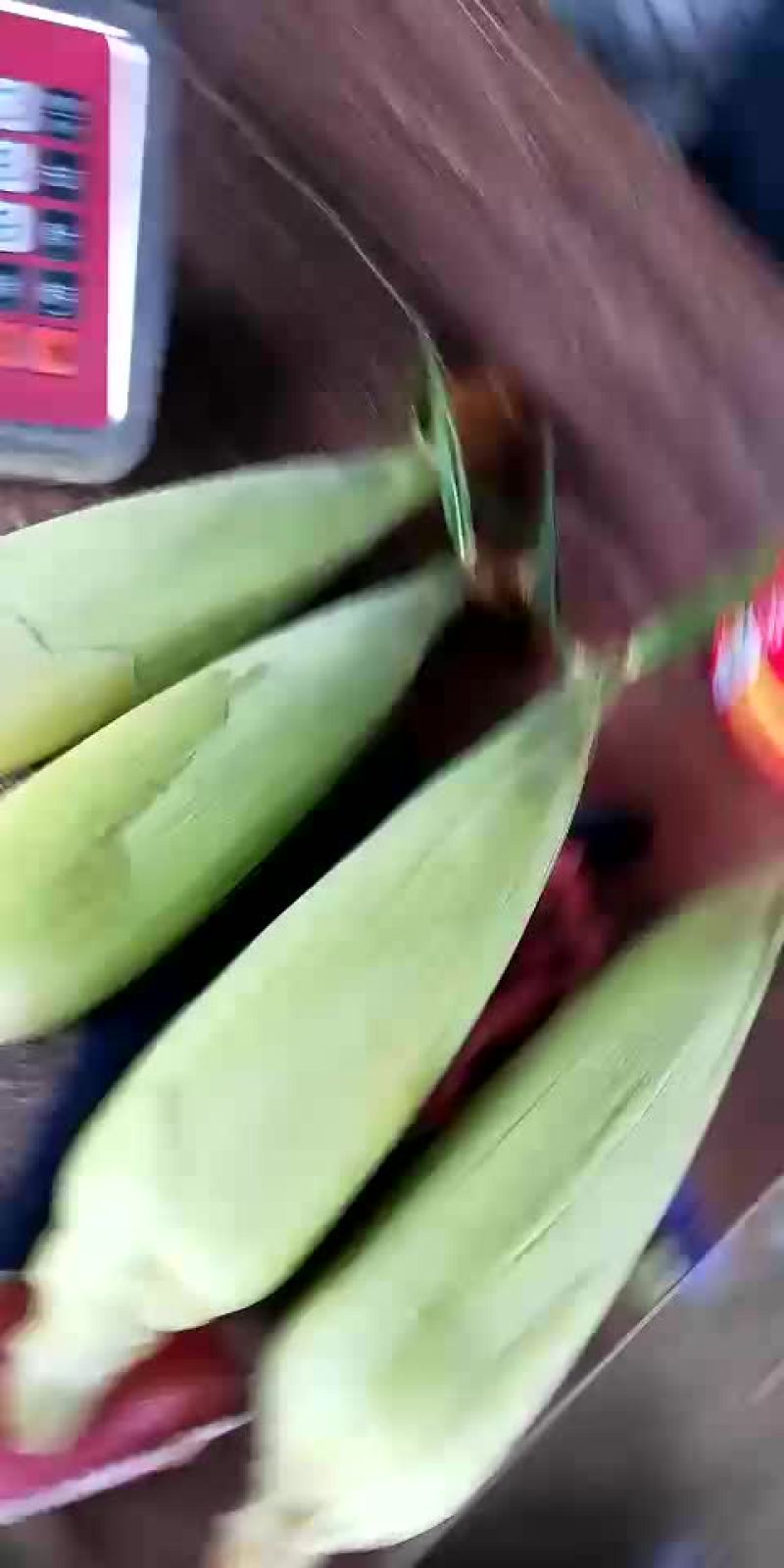 玉米。东北晚苞米笨苞米特别好吃。