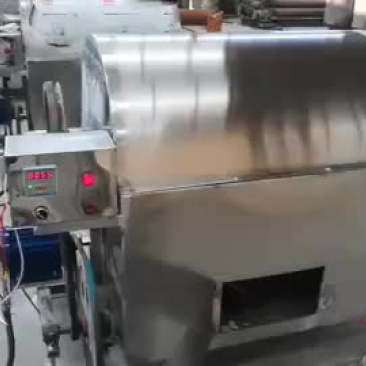 商用多功能炒货机全自动小型滚筒式不锈钢电加热花生板栗炒