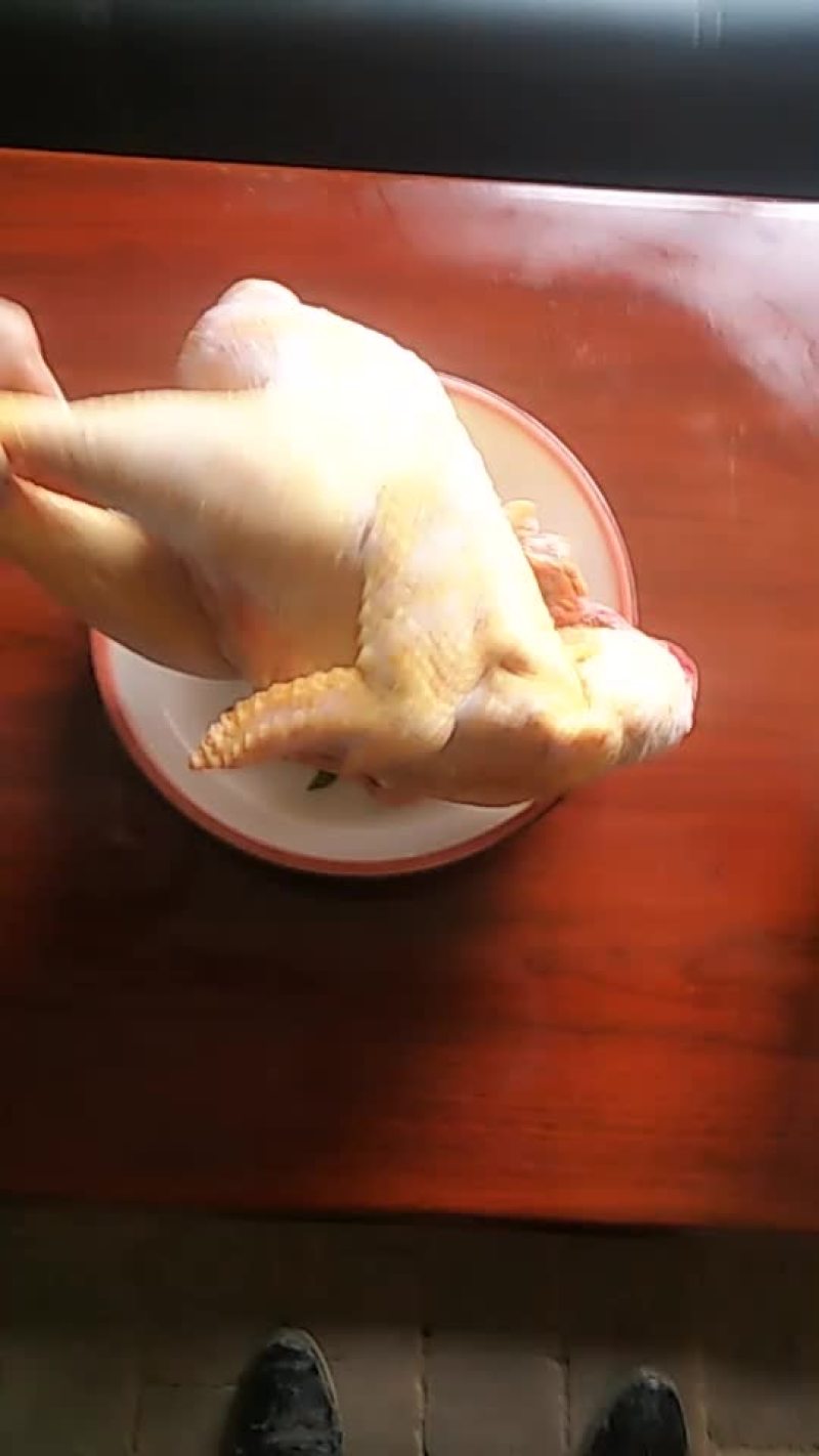 农村大红公鸡肉滋补品