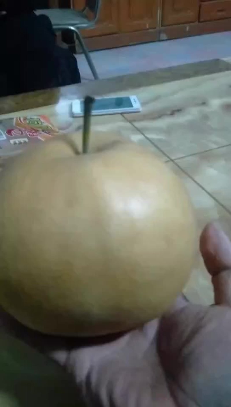 晚秋黄梨上市了