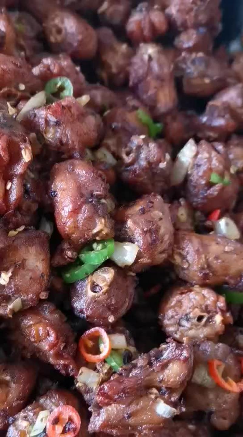 香辣炒鸡脖商用版