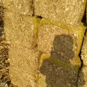 扎段玉米秸秆压块