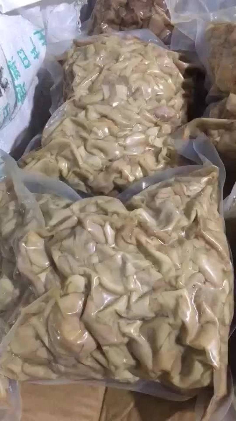 熟食五香麻辣鸡心开袋即食一件代发
