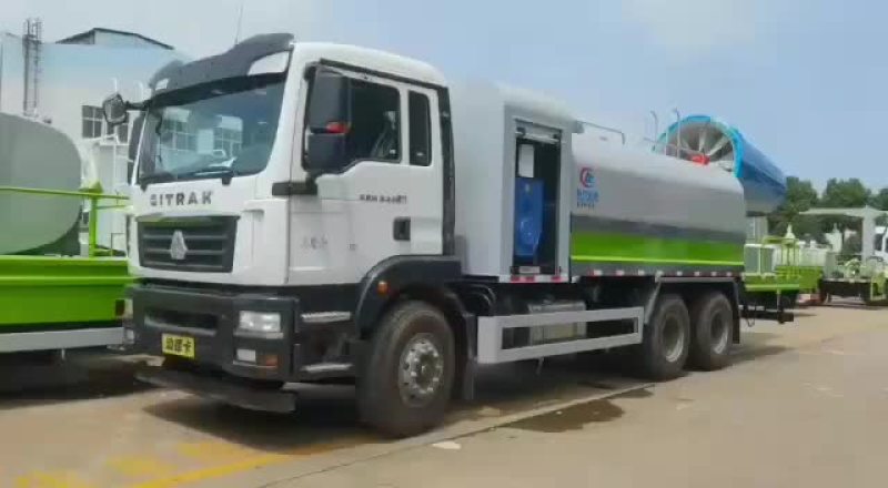 消毒喷洒农药抑尘洒水车
