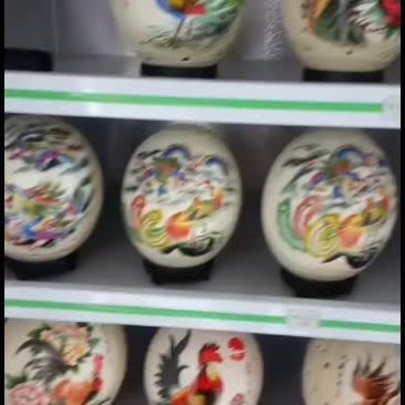 观赏鸵鸟蛋雕，鸵鸟蛋雕特价包邮，厂家直销，诚信经营！