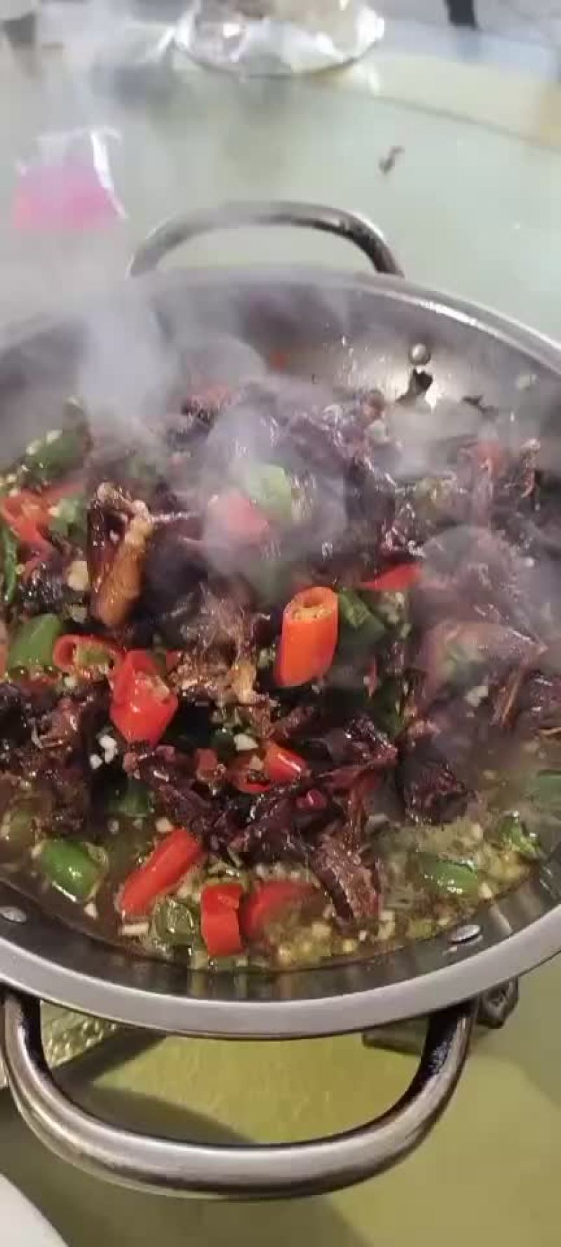 烘干熏制腊蛙，自己场地养殖加工，纯生态食品