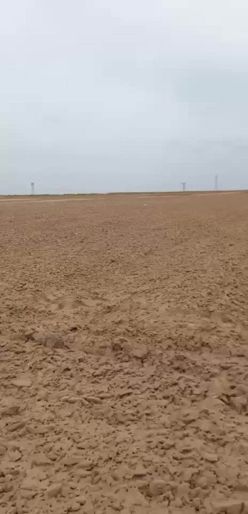 沙地陕西省定边县沙土地