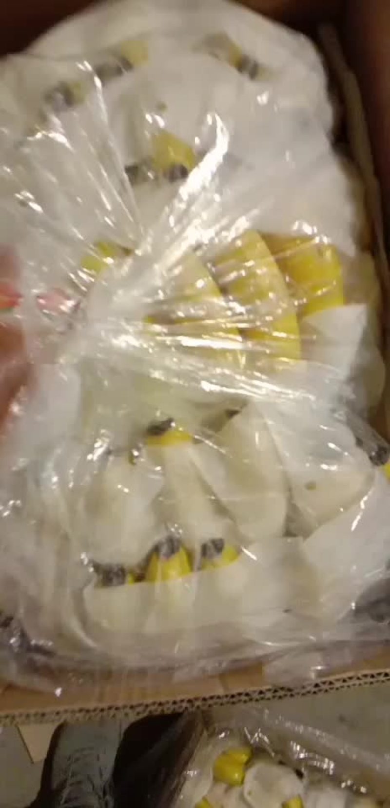 香蕉口感特甜，没有黑心硬心
