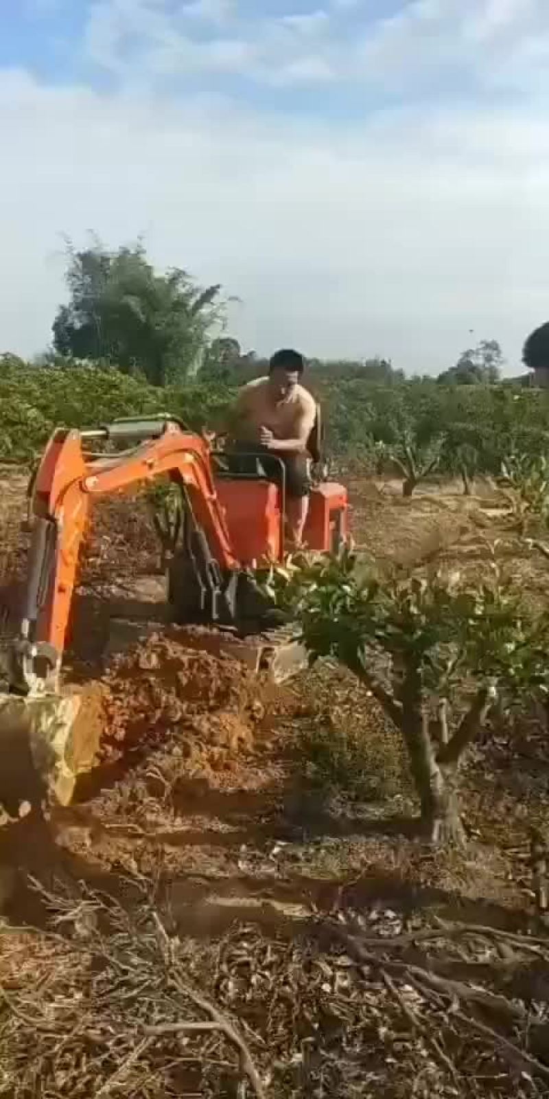 履带挖掘机