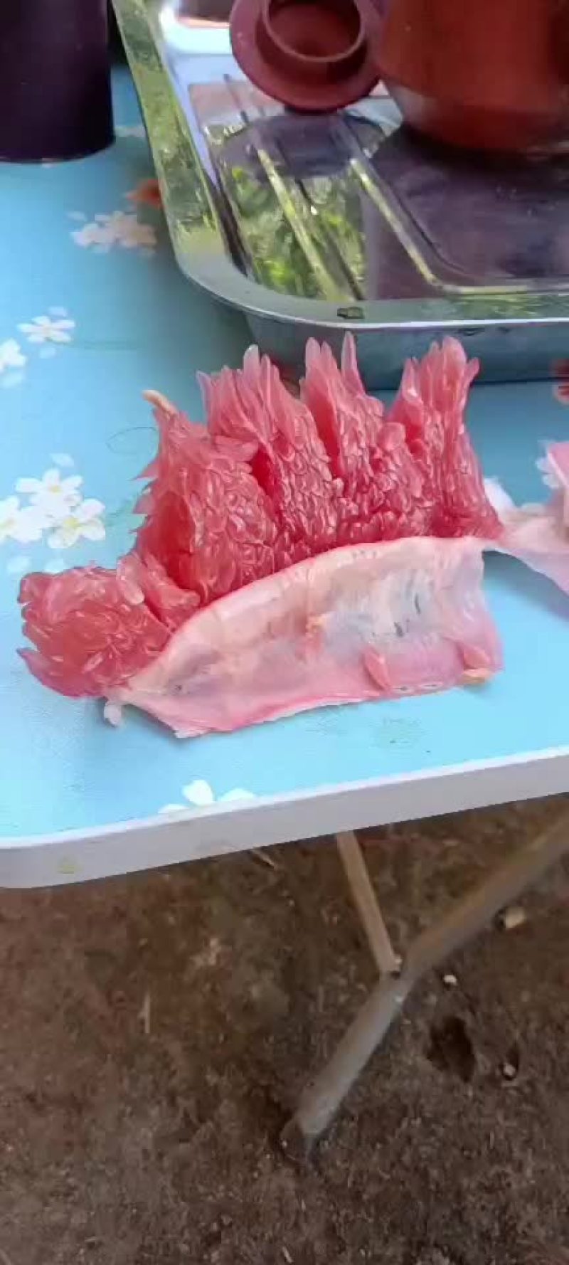 大量红心柚出手