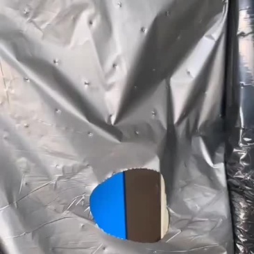 打孔银黑地膜，厂家直接发货