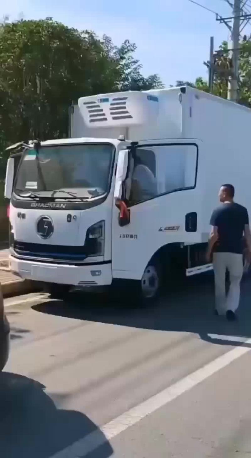 陕汽商用翼94.2米蓝牌冷藏车150马力