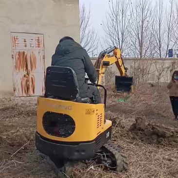 履带小型挖掘机果园挖沟机