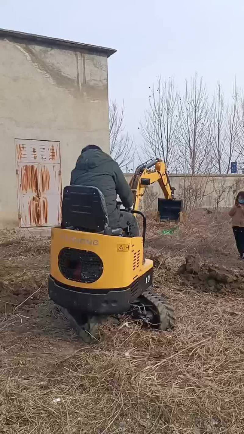 履带小型挖掘机果园挖沟机