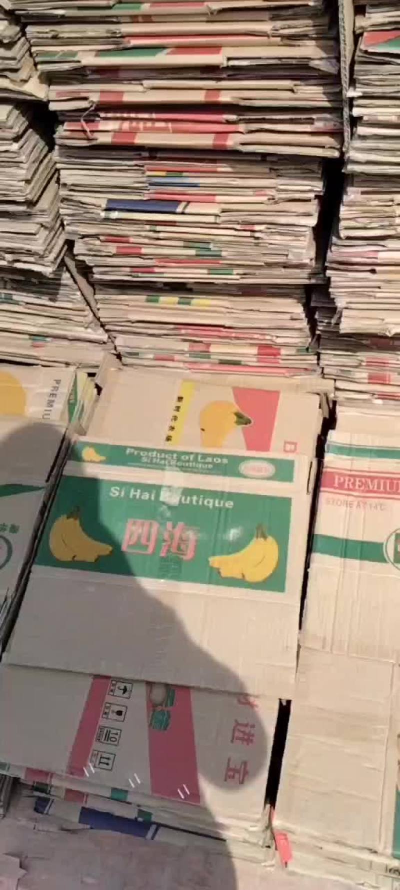 精品二手香蕉箱子长期供应发往全国