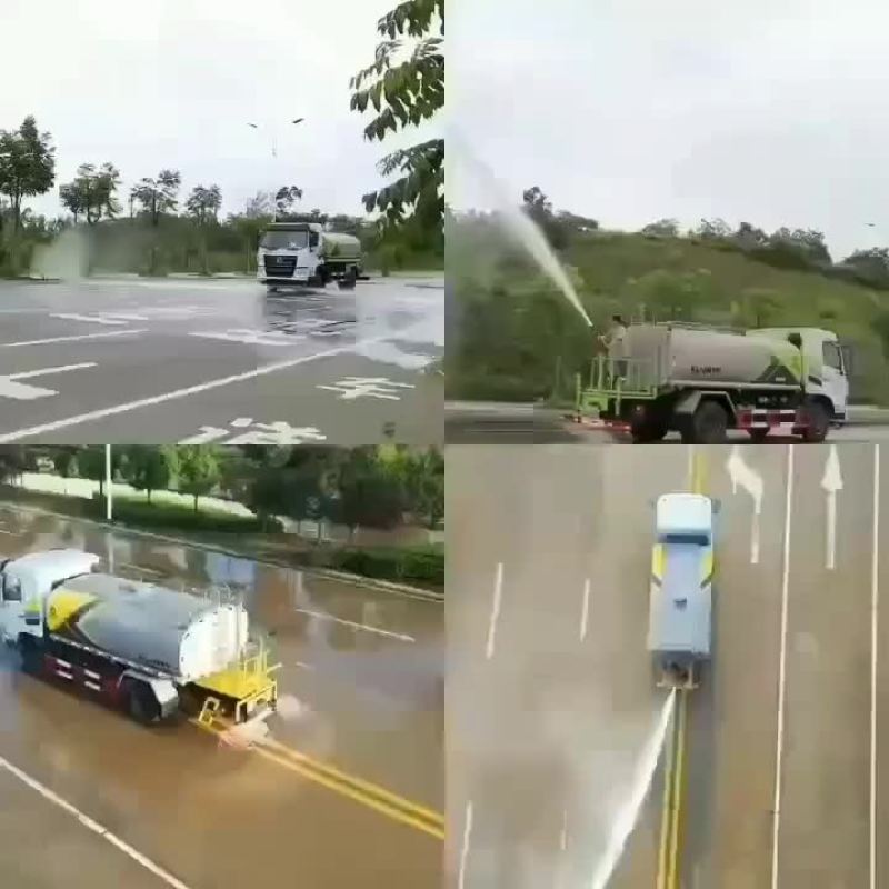 洒水车试车视频实拍合集