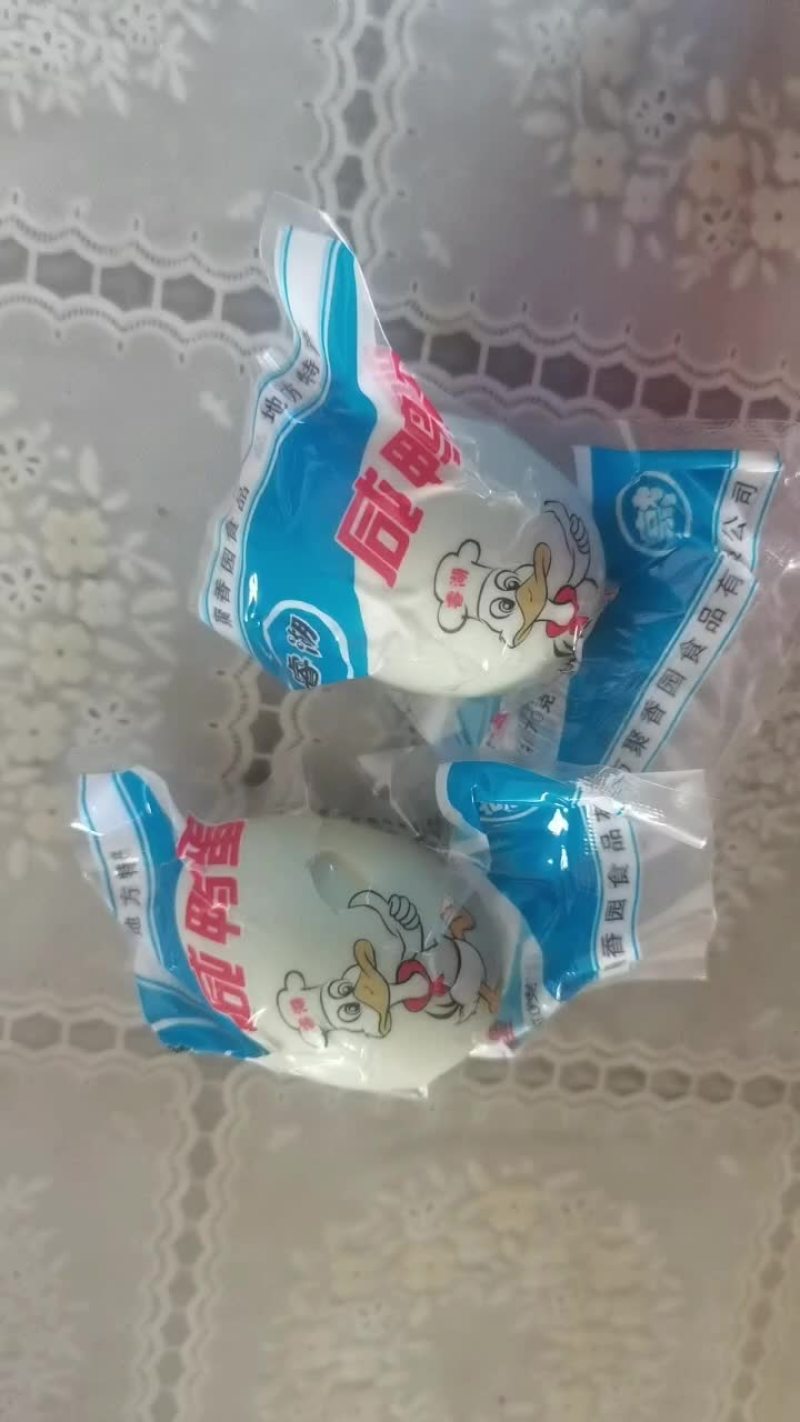正宗高邮咸鸭蛋，双黄鸭蛋。