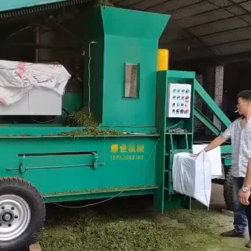 稻壳秸秆玉米芯等散碎物料压缩压块打包机