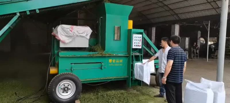 稻壳秸秆玉米芯等散碎物料压缩压块打包机