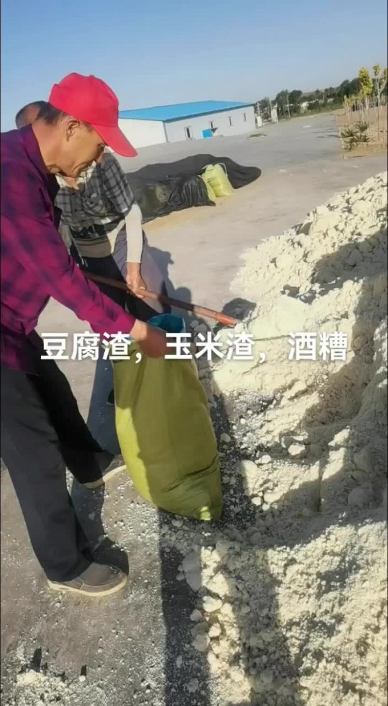 玉米渣，豆腐渣厂家直销