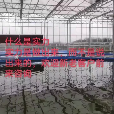 镀锌板帆布池帆布养鱼池全套圆形帆布鱼池高密度养殖池水产养