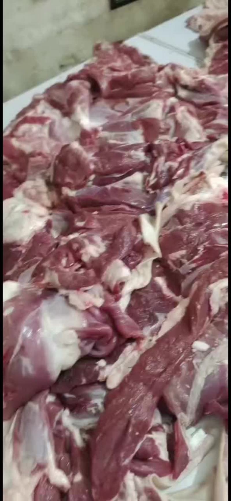 纯干无水带皮羊肉！