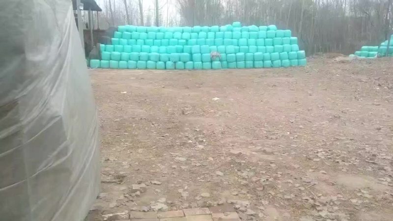 圆包黄储草料
