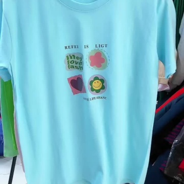 潮流儿童彩T