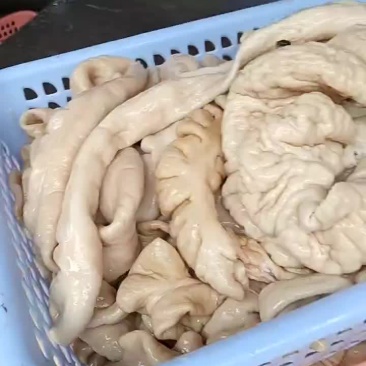 预煮大肠鲜品冻品去油百分之90