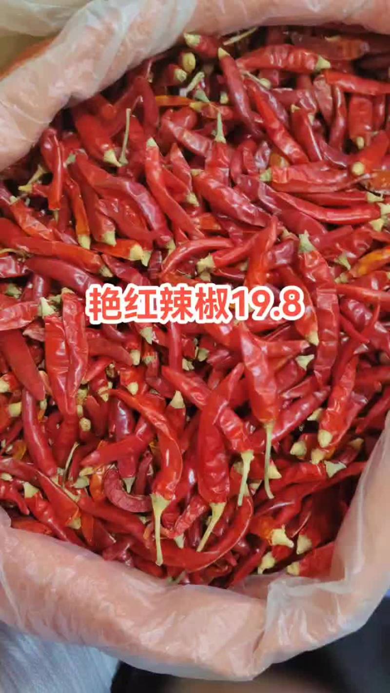 艳红辣椒云南小米辣产地直发高辣椒朝天椒