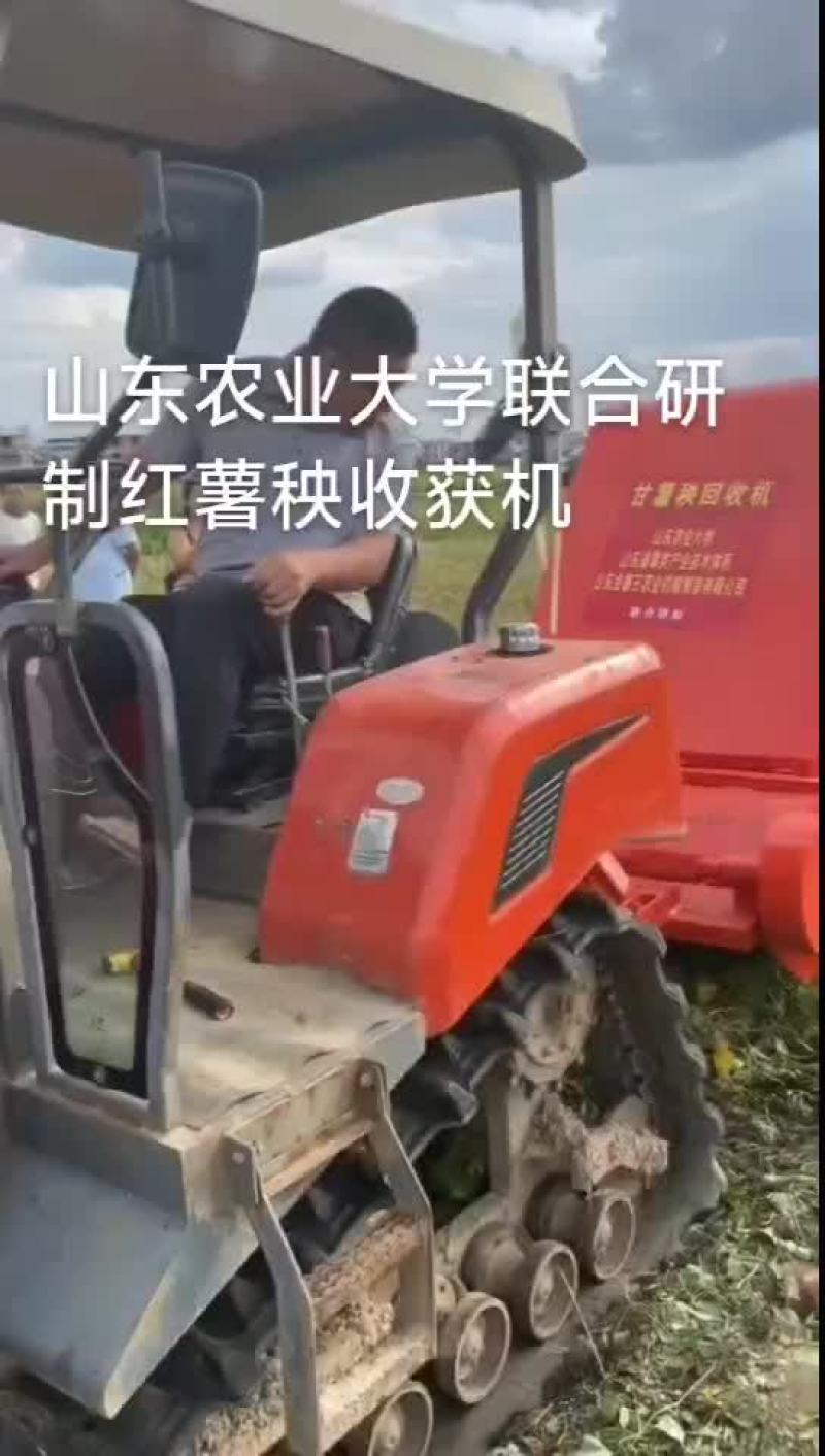 红薯秧收获机