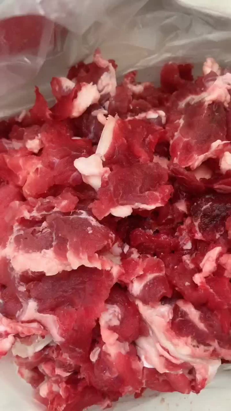 国产鲜牛碎肉，饭店烧烤店酒店家庭使用包饺子价格划算质量好